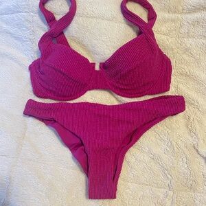 Vetchy Pink Berry Sparkle Laguna Bikini